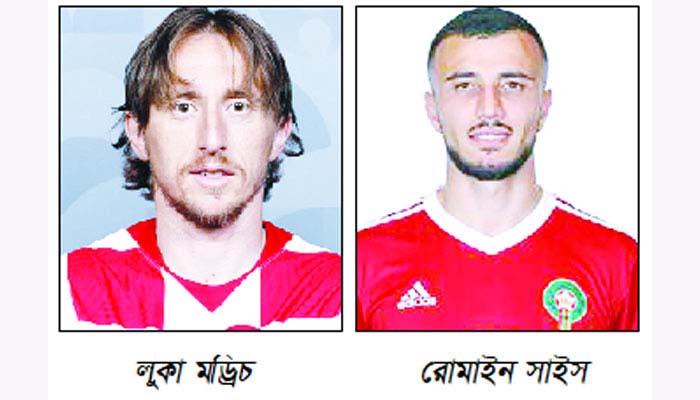 ক্রোয়েশিয়ার প্রতিপক্ষ মরক্কো