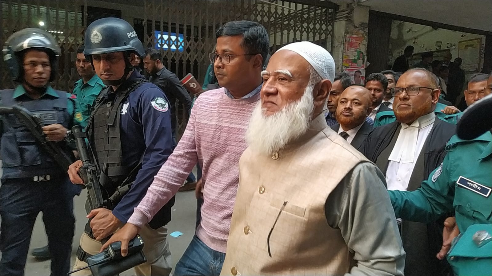 জামায়াত আমির শফিক ৩ দিনের রিমান্ডে