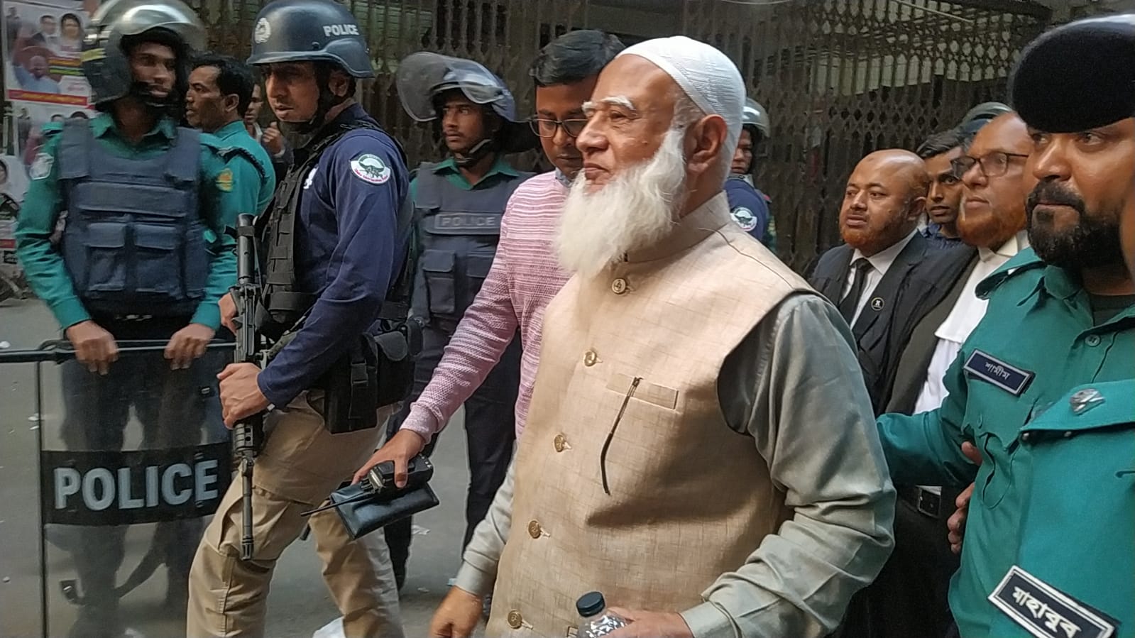 জামায়াত আমির শফিক ৩ দিনের রিমান্ডে