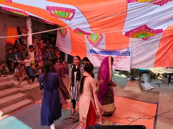 শান্তিগঞ্জে 'আলোমতির স্বপ্ন' মঞ্চস্থ