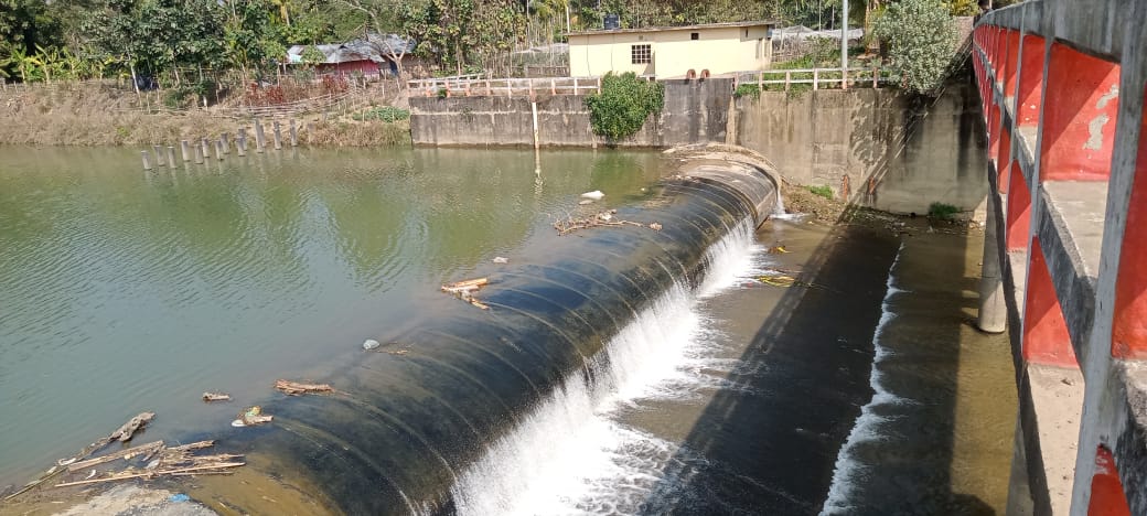 ময়লা আবর্জনায় সৌন্দর্য হারাচ্ছে পানছড়ির রাবার ড্যাম
