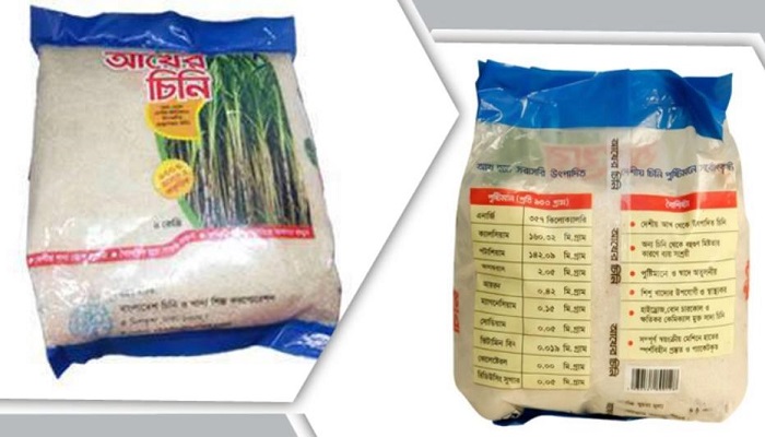 চিনির দাম কেজিতে বাড়লো ৫ টাকা