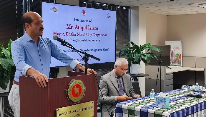 স্মার্ট সিটি গড়তে প্রবাসীদের সহায়তা চান মেয়র আতিক