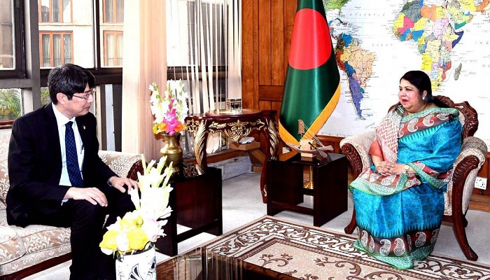 স্পিকারের সঙ্গে জাপানি রাষ্ট্রদূতের সাক্ষাৎ