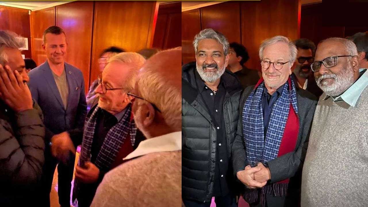 স্পিলবার্গকে ‘ঈশ্বর’ বললেন রাজামৌলি