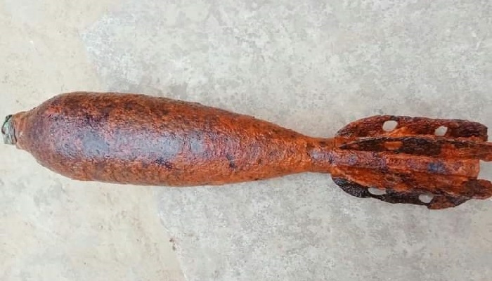 গুপ্তধন ভেবে লুকিয়ে রাখা মর্টার শেল উদ্ধার
