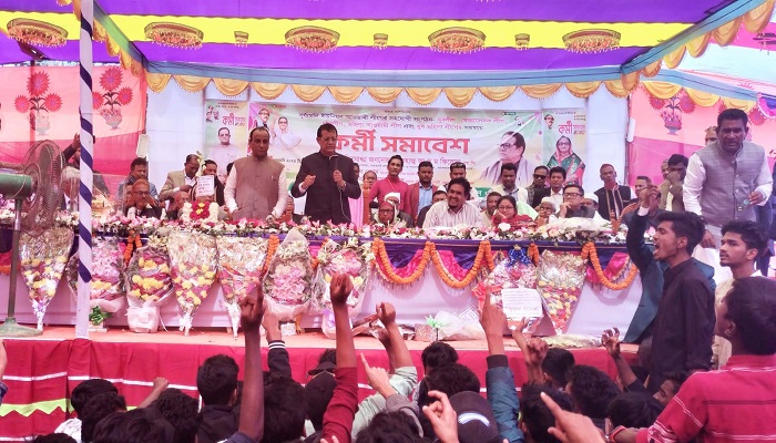 উন্নয়নের ধারা সমুন্নত রাখতে নৌকায় ভোট চাই
