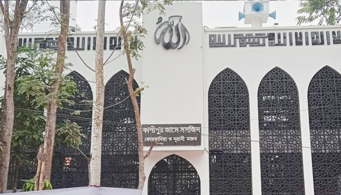 ছাগলনাইয়ায় দৃষ্টিনন্দন মসজিদ’র উদ্বোধন