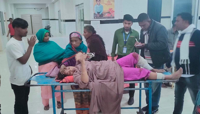 প্রবাসীর স্ত্রীর হাত-পা ভাঙলেন মাদক ব্যবসায়ী