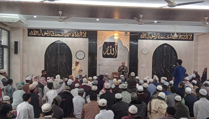 ছাগলনাইয়ায় দৃষ্টিনন্দন মসজিদ’র উদ্বোধন