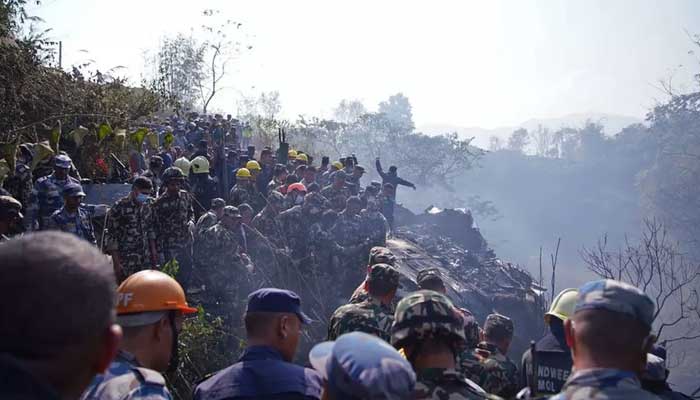 পোখারায় বিধ্বস্ত বিমানের উদ্ধার কাজ স্থগিত