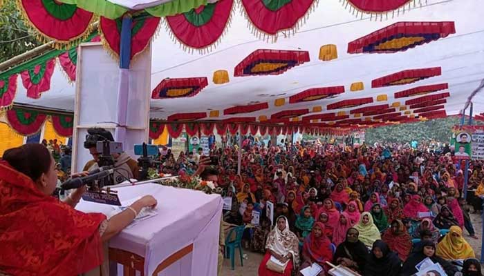 মেহেরপুরে সরকারের উন্নয়ন তুলে ধরলেন জনপ্রশাসন প্রতিমন্ত্রীর স্ত্রী