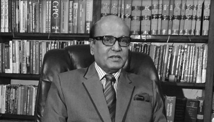 সুপ্রিম কোর্টে হবে খন্দকার মাহবুবের জানাজা, দাফন আজিমপুরে