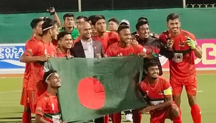 ওমানকে হারিয়ে অপরাজিত চ্যাম্পিয়ন বাংলাদেশ