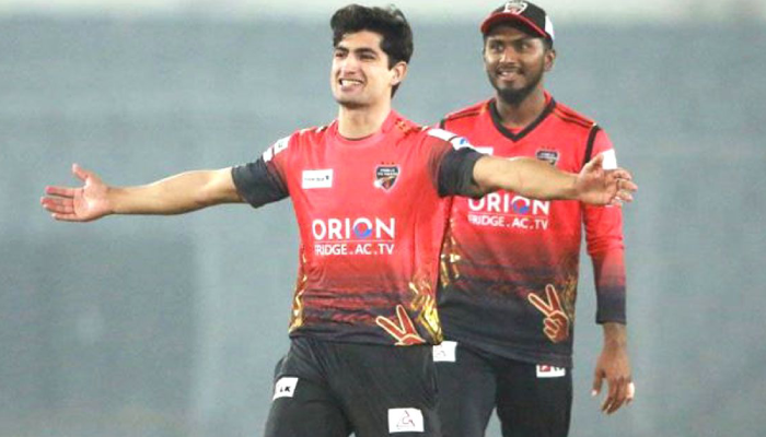 নাসিমের বোলিং আগুনে ছারখার ঢাকা