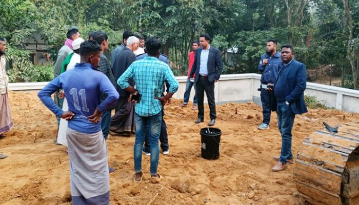 নবীগঞ্জে অবৈধভাবে মাটি কাটার দায়ে লক্ষ টাকা জরিমানা