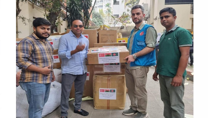 তুরস্কে ভূমিকম্পে ক্ষতিগ্রস্তদের জন্য ত্রাণ পাঠালেন হাসনা মওদুদ