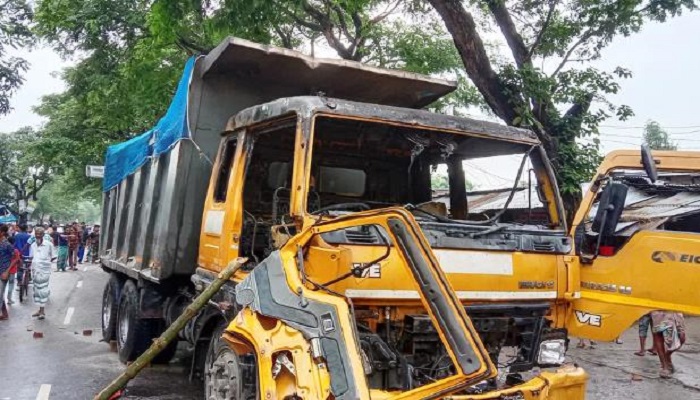 ময়মনসিংহে ট্রাকের ধাক্কায় নিহত ২