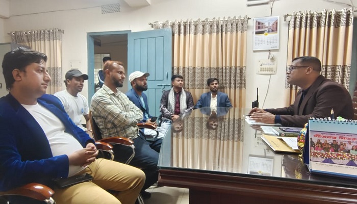 কোম্পানীগঞ্জ প্রেসক্লাবের সঙ্গে নবাগত ওসির মতবিনিময়