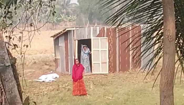 মোরেলগঞ্জে রাতের আঁধারে জমি দখলের অভিযোগ