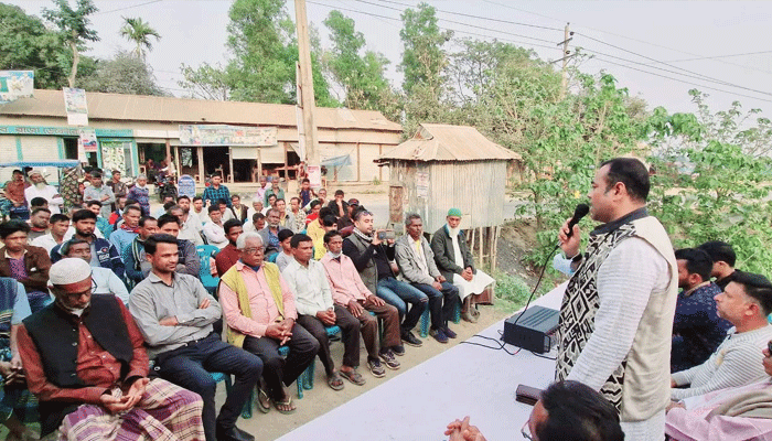 বানিয়াচংয়ে যুবলীগের উদ্যোগে শান্তি সমাবেশ
