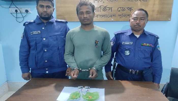 পানছড়িতে ইয়াবাসহ মাদক ব্যবসায়ী আটক