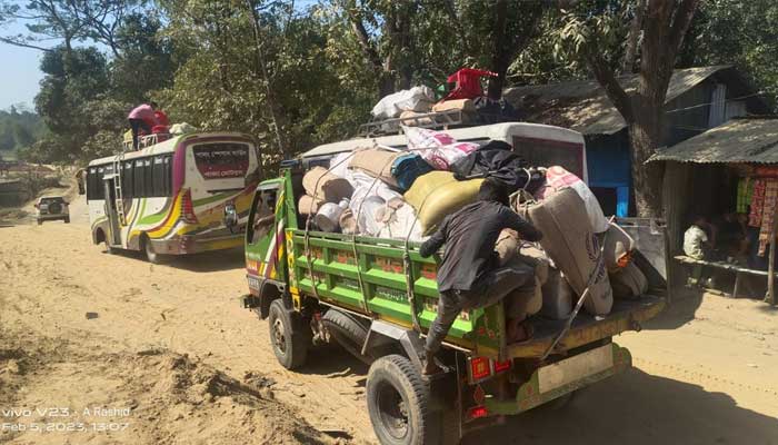 কুতুপালং ট্রানজিট ক্যাম্পে প্রথম দিনে ১৮৬ জনকে হস্তান্তর