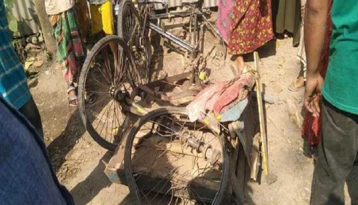সিরাজগঞ্জে পিকআপ চাপায় মা-ছেলের মৃত্যু