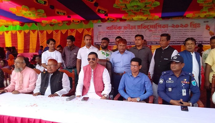 সন্তানদের মাদক মুক্ত রাখতে খেলাধূলার বিকল্প নেই