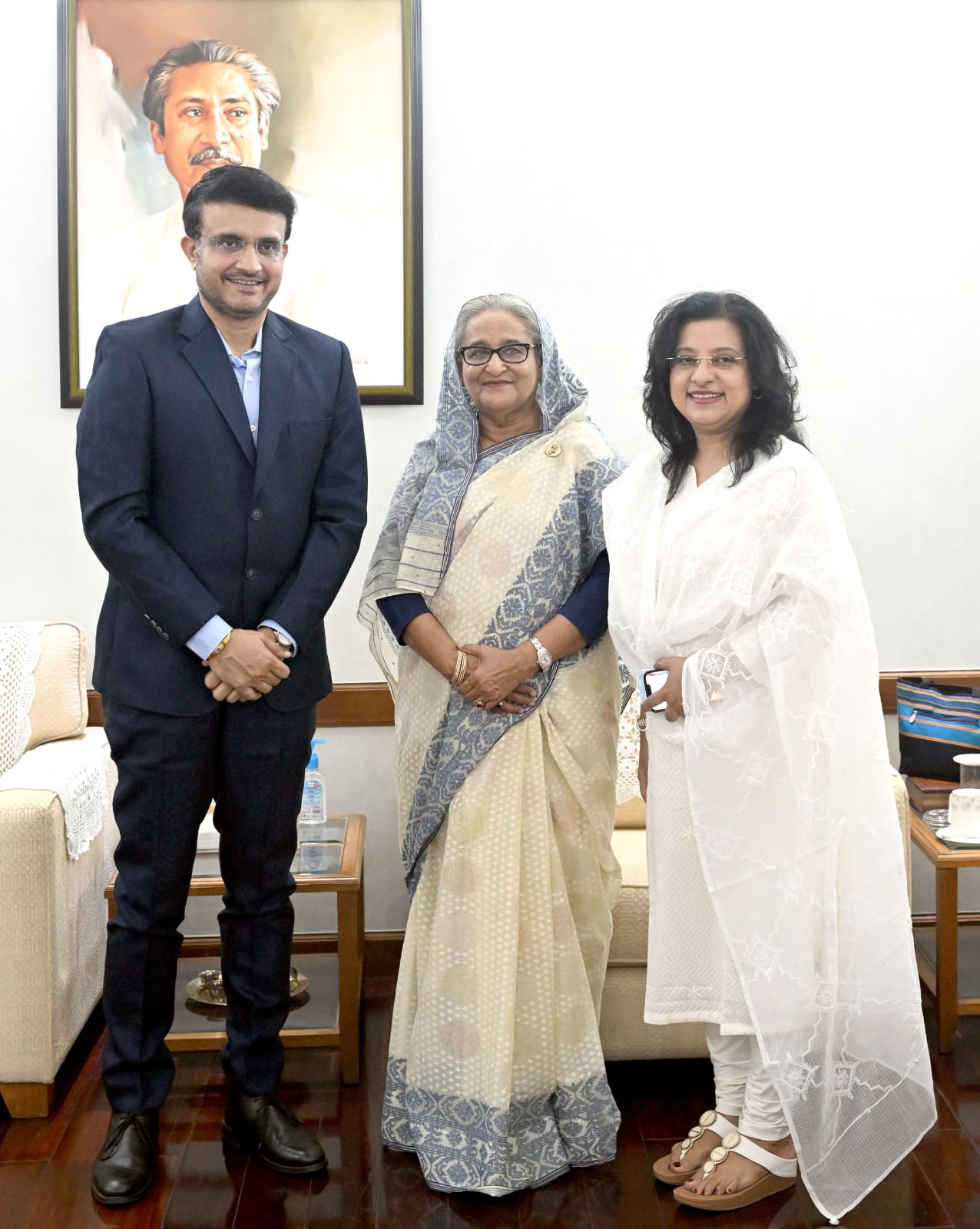 প্রধানমন্ত্রীর সঙ্গে সৌরভ গাঙ্গুলির সৌজন্য সাক্ষাৎ