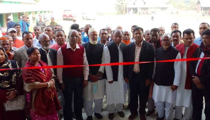 নেত্রকোণায় বিদ্যালয় ভবন উদ্বোধন করলেন এমপি অসীম