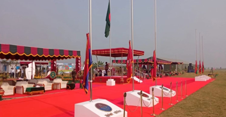 আবদুল হামিদ সেনানিবাসের উদ্বোধন