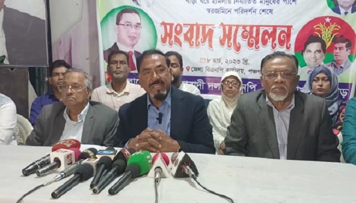 পঞ্চগড়ের সংঘর্ষ-ভাঙচুরের ঘটনা পরিকল্পিত: বিএনপি