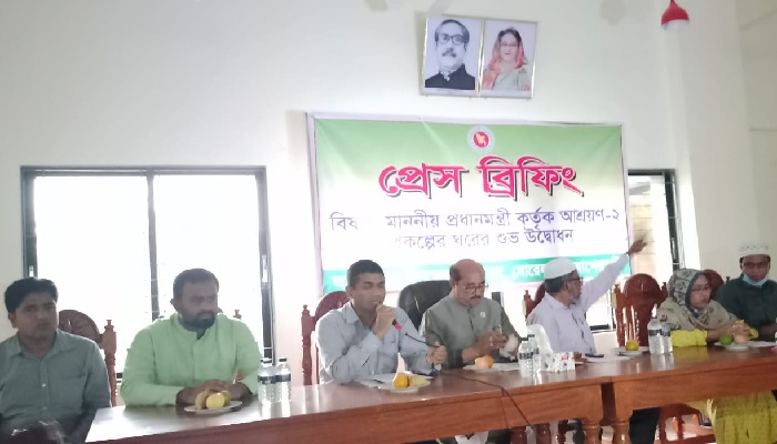 মোরেলগঞ্জে আরো ১৩৭ পরিবার পাচ্ছে বিপর্যয় সহিষ্ণু ঘর