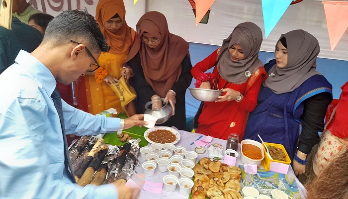 নোবিপ্রবিতে কালচারাল ফুড উৎসব অনুষ্ঠিত