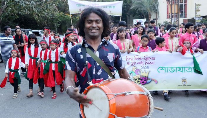 বিশ্ব শিশু-কিশোর ও যুব নাট্য দিবস উদযাপন