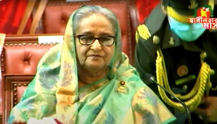 স্বাধীনতা পুরস্কার বিতরণী অনুষ্ঠানে প্রধানমন্ত্রী
