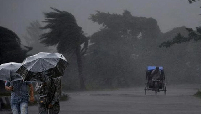 ৬০ কিলোমিটার বেগে ঝড়বৃষ্টির পূর্বাভাস