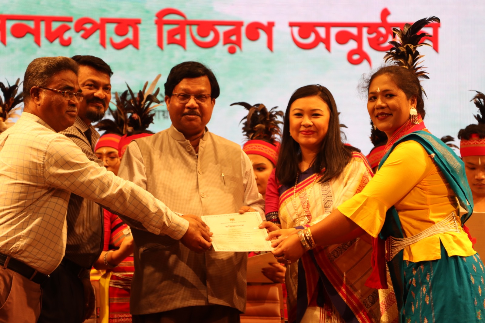 গারোদের ‘ওয়ানগালা নৃত্য’ কর্মশালার সমাপনী
