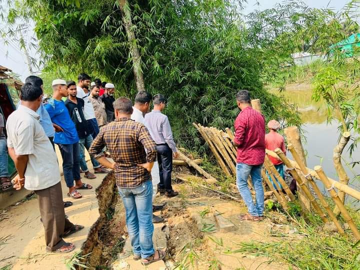 জুড়ীতে পরিবেশমন্ত্রীর নির্দেশে সড়কের কাজ শুরু