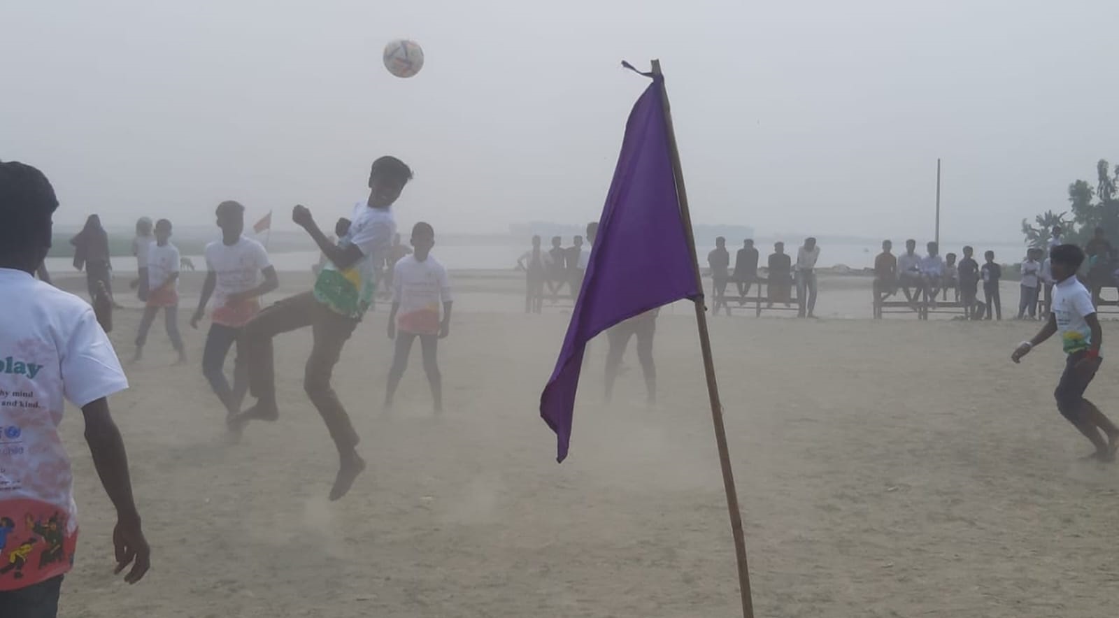 কুড়িগ্রামে দুর্গম চরে ব্যতিক্রমী ক্রীড়া প্রতিযোগিতা