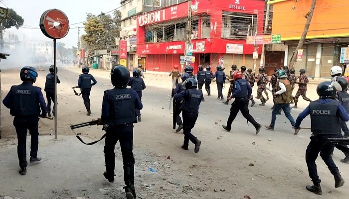 পঞ্চগড়ে ২৫ মামলা, গ্রেপ্তার ১৯৩