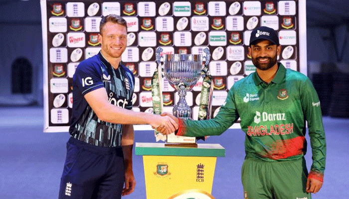 ইংল্যান্ডের বিপক্ষে টস জিতে ব্যাটিংয়ে বাংলাদেশ