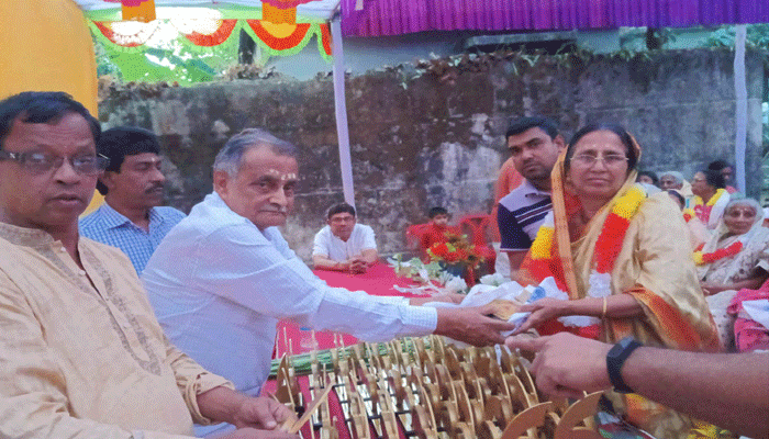 শ্যামগঞ্জে শত মাকে সম্মাননা প্রদান