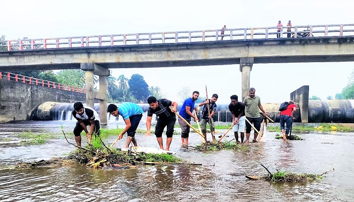 স্বেচ্ছাসেবীদের উদ্যোগে সৌন্দর্য ফিরলো পানছড়ির র‌্যাবার ড্যামে