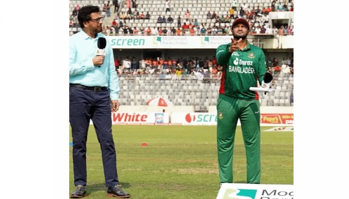 টস হেরে ব্যাটিংয়ে বাংলাদেশ