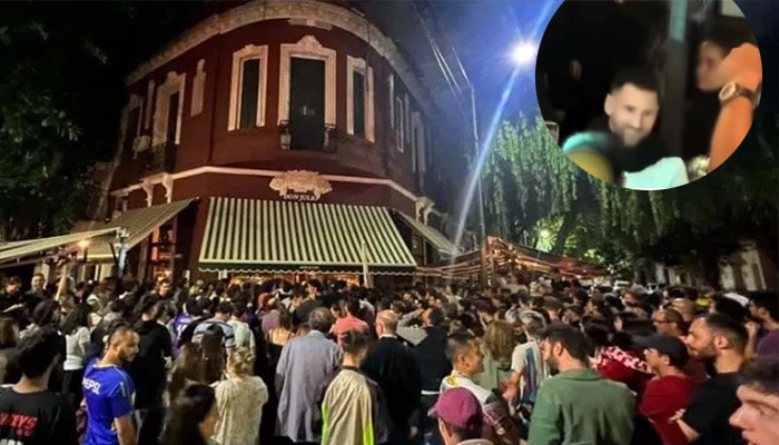 গ্রিল খেতে গিয়ে স্ত্রী-সন্তান নিয়ে অবরুদ্ধ মেসি!