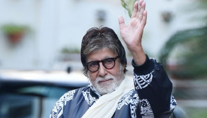 চোট নিয়েই অনুরাগীদের দর্শন দিলেন অমিতাভ