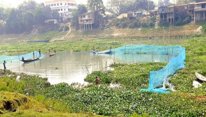 আত্রাইয়ে অবৈধভাবে চলছে মাছ শিকার, কতৃপক্ষ নিরব