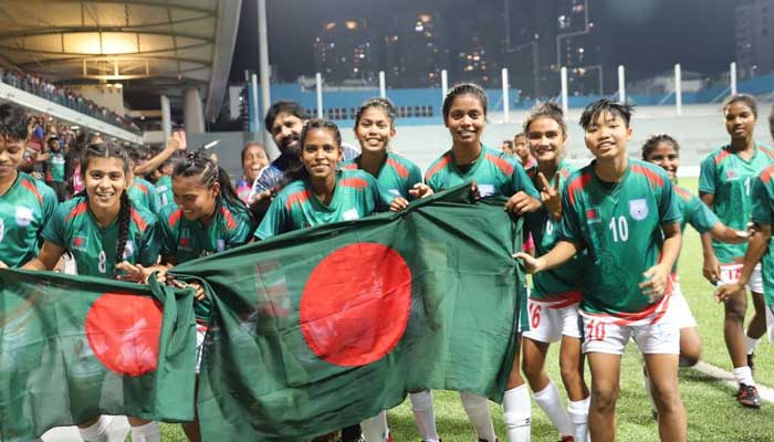 গ্রুপসেরা হয়ে বাছাইয়ের দ্বিতীয় ধাপে বাংলার মেয়েরা